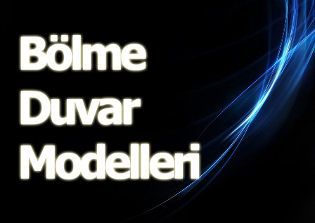 Bölme duvar panelleri